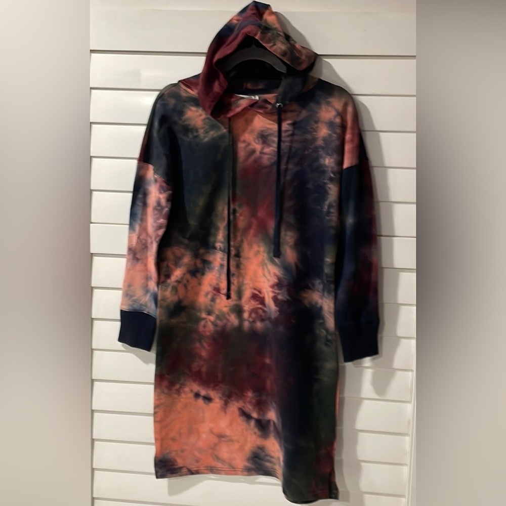 Stitchdrop tie-dye sweater dress - Picture 1 of 6